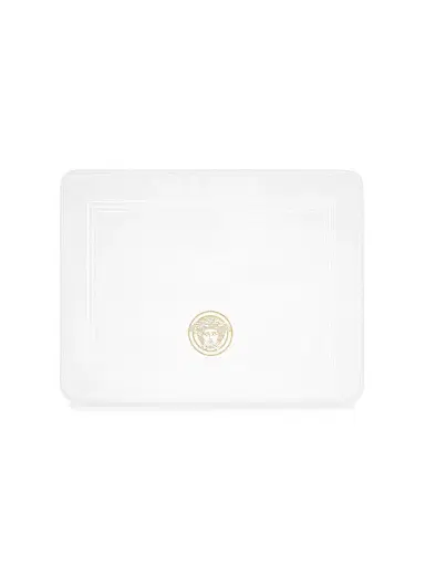 Versace Medusa Gala Bath Mat - White Gold | Thumbnail 1 Versace Medusa Gala Bath Mat - White Gold | Thumbnail 1