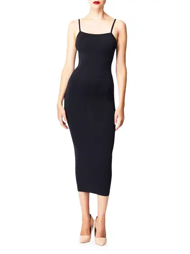 Wolford Women's Strap Fatal Tube Midi-Dress - Black - Size Large | Thumbnail 2 Wolford Women's Strap Fatal Tube Midi-Dress - Black - Size Large | Thumbnail 2