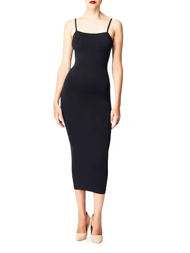 Wolford Women's Strap Fatal Tube Midi-Dress - Black - Size Large | Thumbnail 4 Wolford Women's Strap Fatal Tube Midi-Dress - Black - Size Large | Thumbnail 4