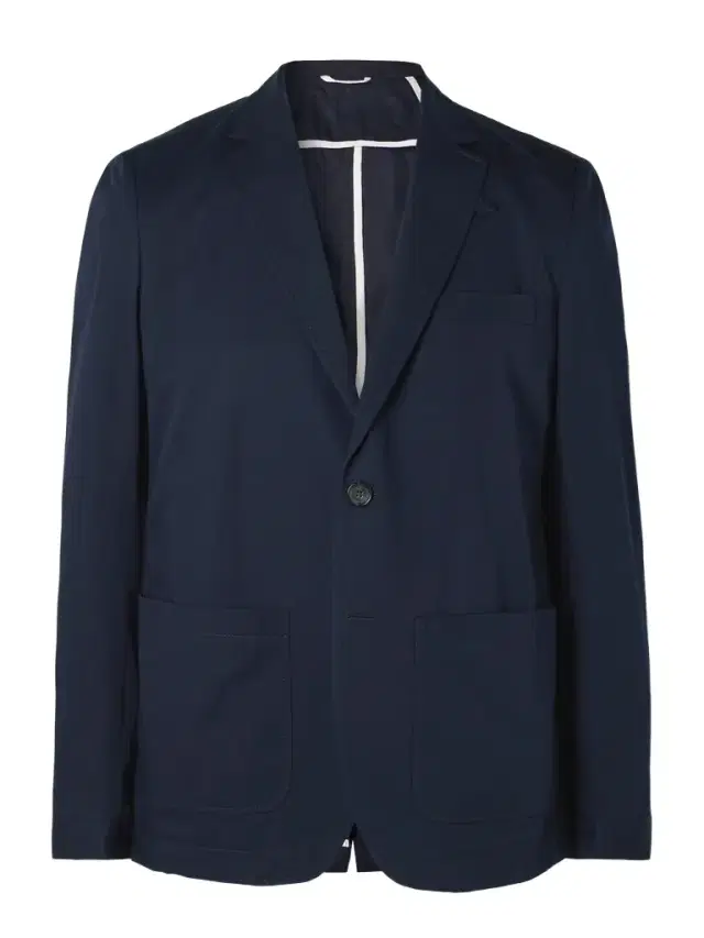 Theobald Slim-Fit Unstructured Cotton Suit Jacket - Men