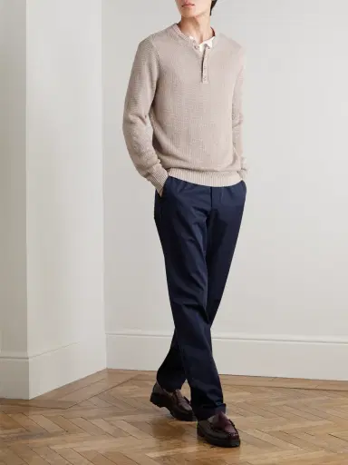Oliver Spencer Ashdown Straight-Leg Cotton-Twill Trousers - Men | Thumbnail 2
