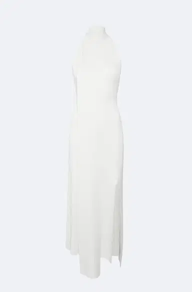 Lapointe Matte Viscose Halterneck Dress | Thumbnail 4