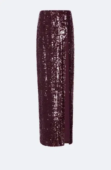 LAPOINTE Sequin High Waist Slit Maxi Skirt | Thumbnail 3 LAPOINTE Sequin High Waist Slit Maxi Skirt | Thumbnail 3