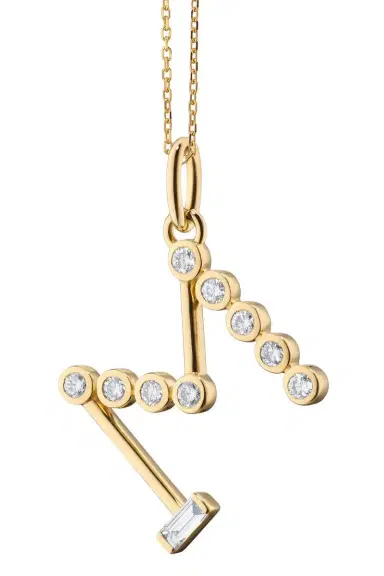 MONICA RICH KOSANN Diamond Initial Necklace - M | Thumbnail 1 MONICA RICH KOSANN Diamond Initial Necklace - M | Thumbnail 1