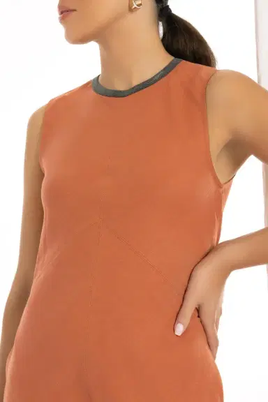 Brunello Cucinelli Fluid Midi Dress | Thumbnail 3