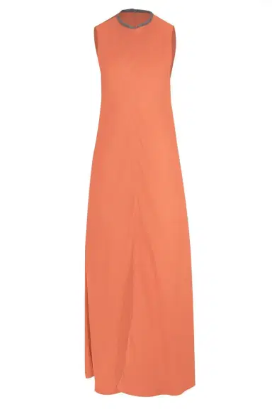 Brunello Cucinelli Fluid Midi Dress | Thumbnail 1