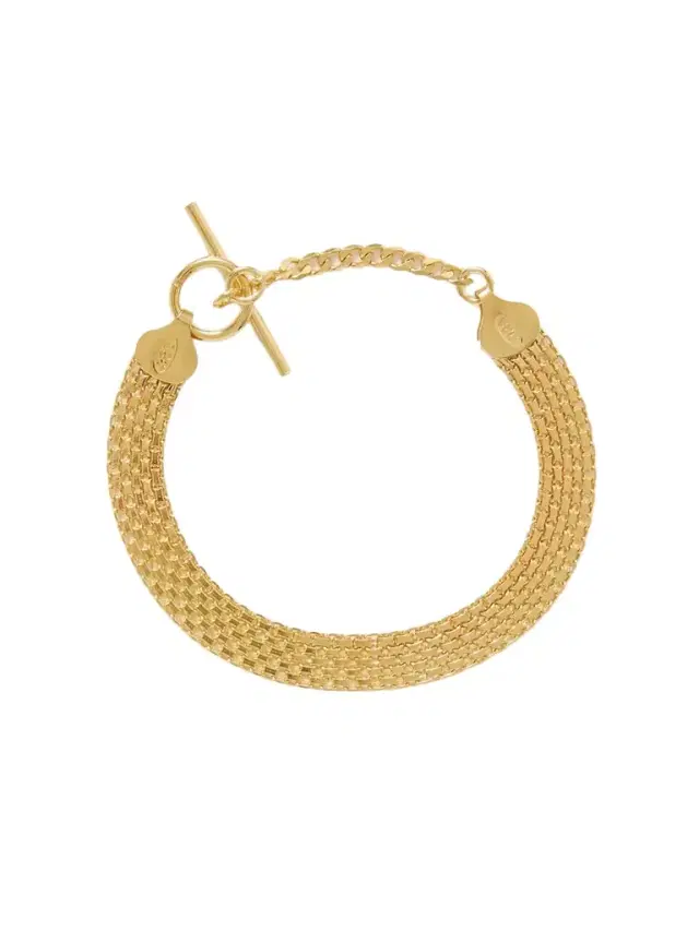 Chainmail Gold Vermeil Bracelet