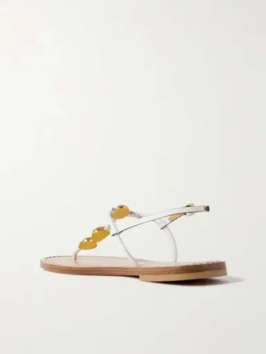 AMANU The Nairobi Embellished Leather Sandals | Thumbnail 3 AMANU The Nairobi Embellished Leather Sandals | Thumbnail 3
