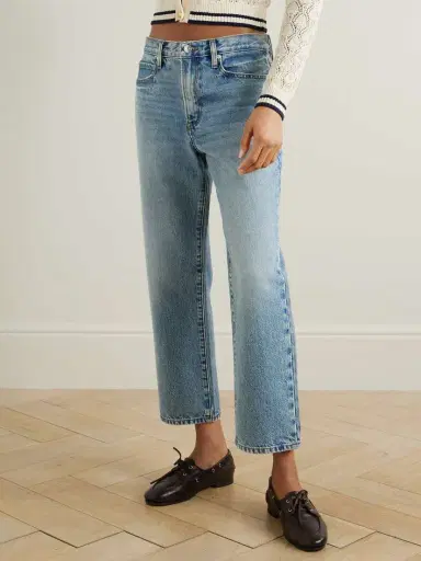 Frame The Hang Mid-rise Straight-leg Jeans | Thumbnail 3