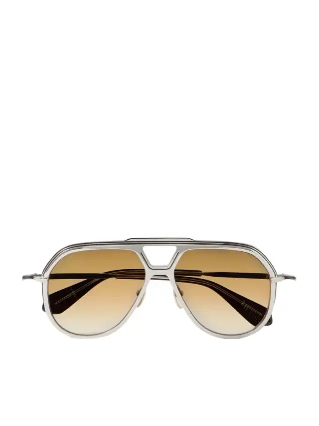 Jacques Marie Mage Lockheed Aviator-style Titanium And Acetate Sunglasses