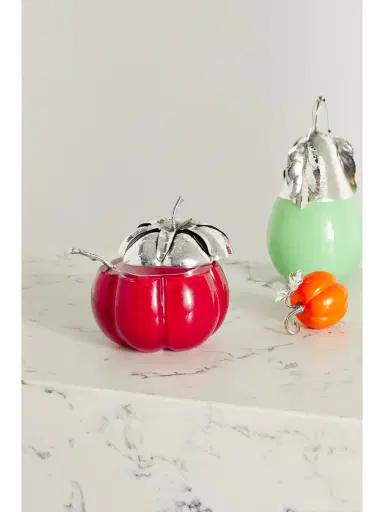 Buccellati Tomato Sterling Silver And Glass Jam Jar | Thumbnail 2 Buccellati Tomato Sterling Silver And Glass Jam Jar | Thumbnail 2