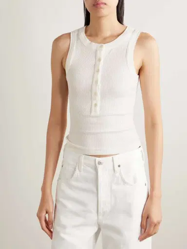 Citizens of Humanity Caralyn Ribbed Jersey Tank | Thumbnail 3 Citizens of Humanity Caralyn Ribbed Jersey Tank | Thumbnail 3