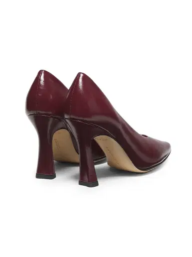 Bottega Veneta Women's Sofia 90MM Leather Pumps - Black | Thumbnail 9