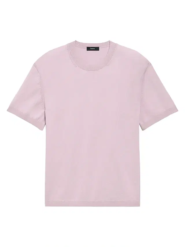 Men's Rib-Knit Cotton-Blend T-Shirt - Pale Mauve