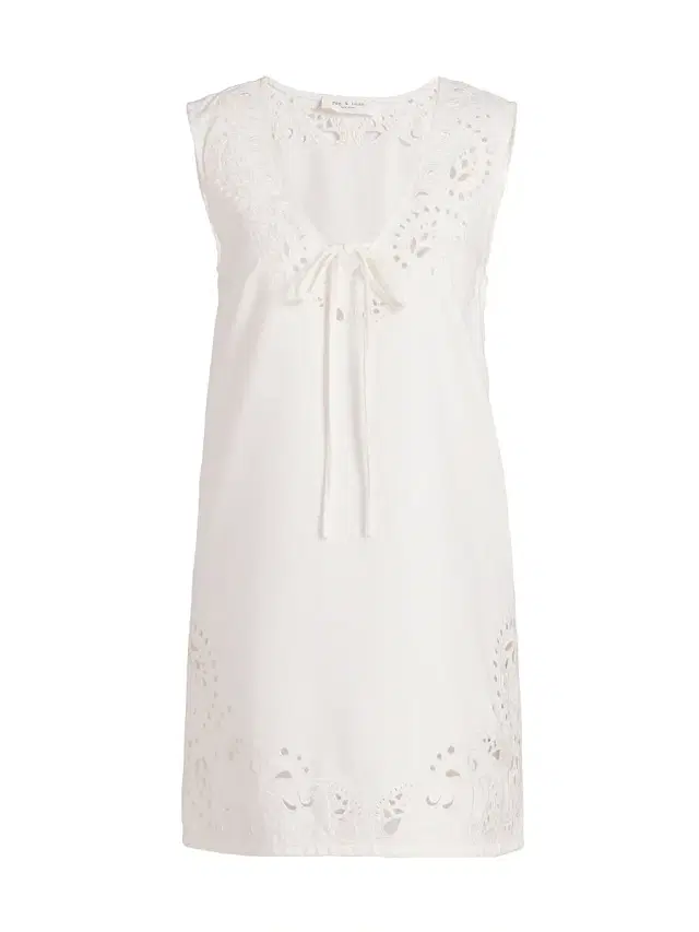rag & bone Women's Belle Eyelet Minidress - White