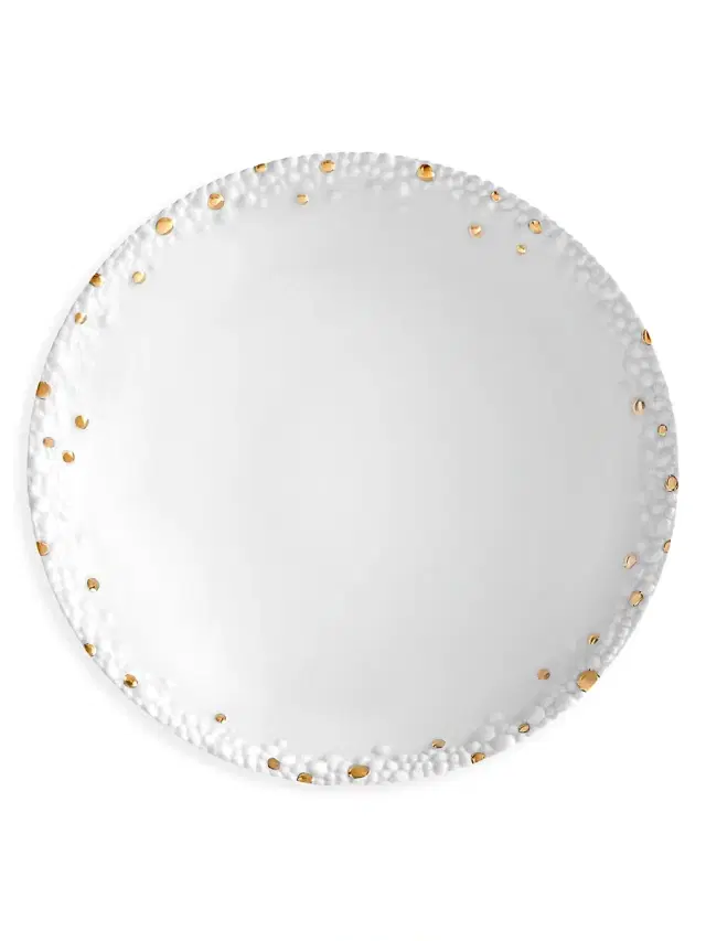 L'Objet Haas Mojave 24K Gold & Porcelain Soup Bowl