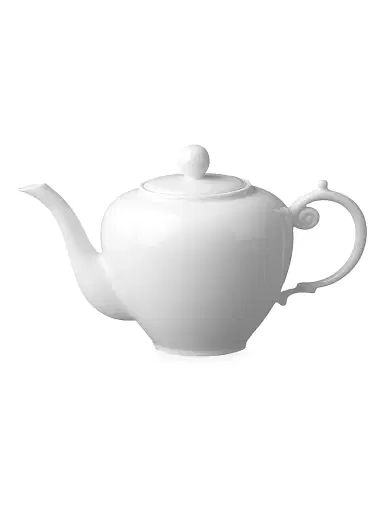 L'Objet Aegean Porcelain Teapot - White | Thumbnail 1