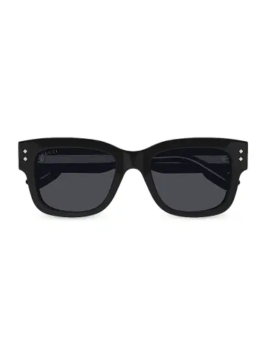 Gucci Men's 53MM Nouvelle Vague Square Sunglasses - Black | Thumbnail 1 Gucci Men's 53MM Nouvelle Vague Square Sunglasses - Black | Thumbnail 1