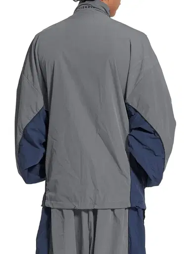 Balenciaga Men's 50/50 Tracksuit Jacket - Black Faded - Size 40 | Thumbnail 4
