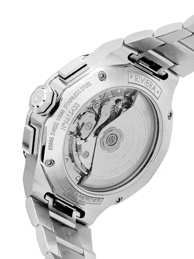 Baume & Mercier Men's Riviera White Stainless Steel Watch/41MM - Stainless Steel | Thumbnail 2 Baume & Mercier Men's Riviera White Stainless Steel Watch/41MM - Stainless Steel | Thumbnail 2