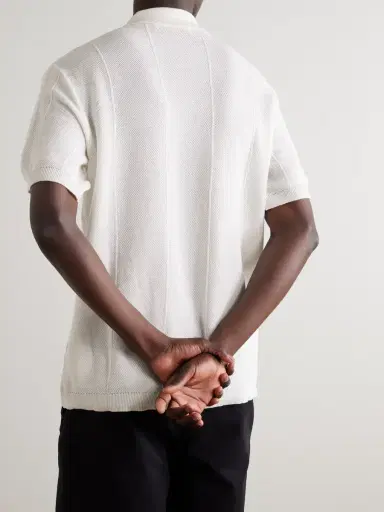 Orlebar Brown Tiernan Ribbed Cotton Shirt - Men | Thumbnail 3 Orlebar Brown Tiernan Ribbed Cotton Shirt - Men | Thumbnail 3