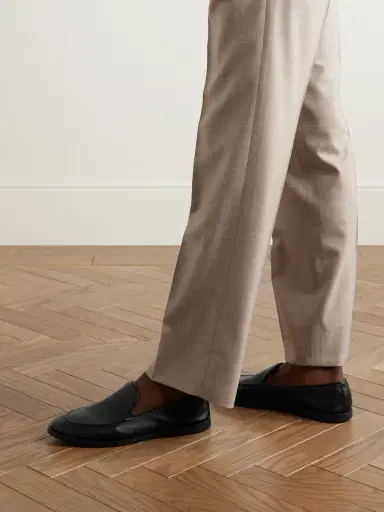 George Cleverley Cornwall Full-Grain Deerskin Loafers - Men | Thumbnail 2 George Cleverley Cornwall Full-Grain Deerskin Loafers - Men | Thumbnail 2