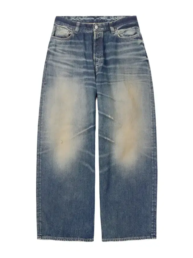 Acne Studios Wide-Leg Distressed Jeans - Men