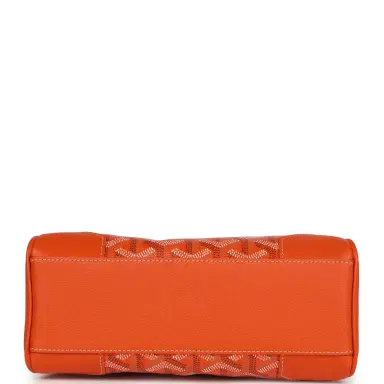 goyard Goyard Saigon Souple Mini Orange Goyardine Palladium Hardware | Thumbnail 6 goyard Goyard Saigon Souple Mini Orange Goyardine Palladium Hardware | Thumbnail 6