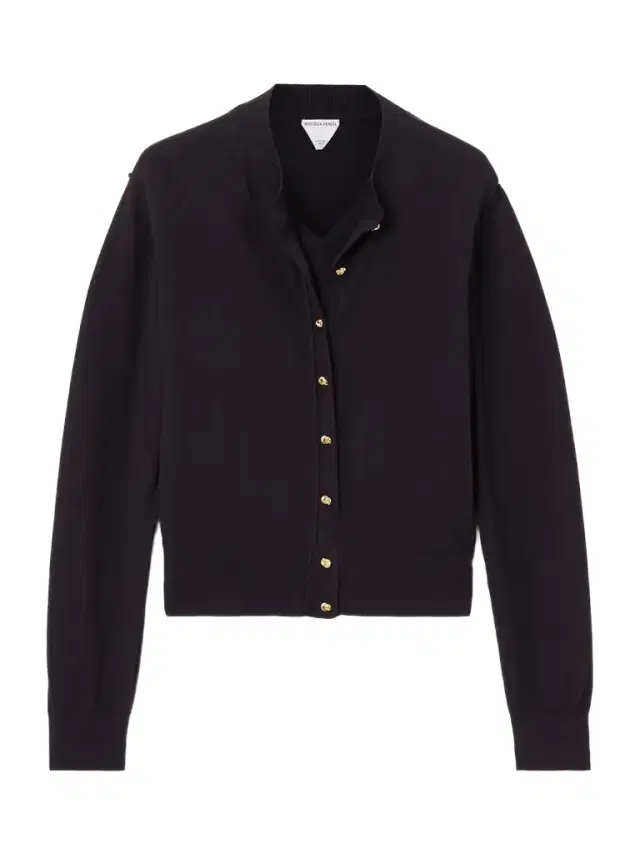 Cotton-blend Tank And Cardigan Set