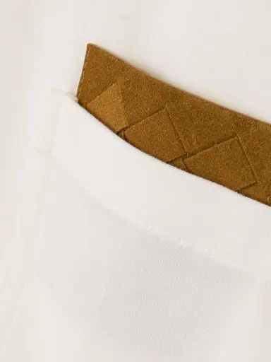 Bottega Veneta Intrecciato Suede-trimmed Organic Cotton-jersey T-shirt | Thumbnail 4
