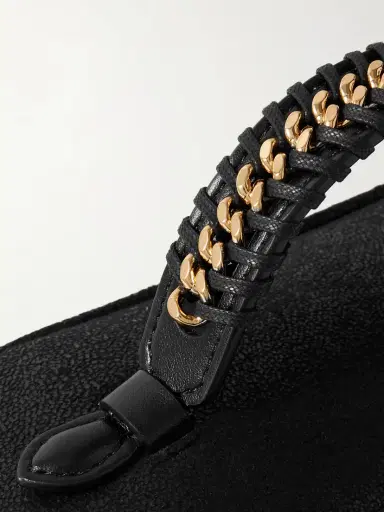 Stella McCartney Falabella Chain-embellished Brushed Shoulder Bag | Thumbnail 4