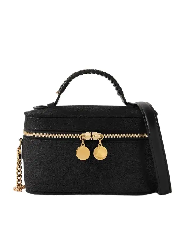 Stella McCartney Falabella Chain-embellished Brushed Shoulder Bag