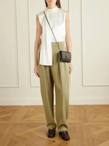 Bottega Veneta Intrecciato Leather Pouch | Thumbnail 6 Bottega Veneta Intrecciato Leather Pouch | Thumbnail 6