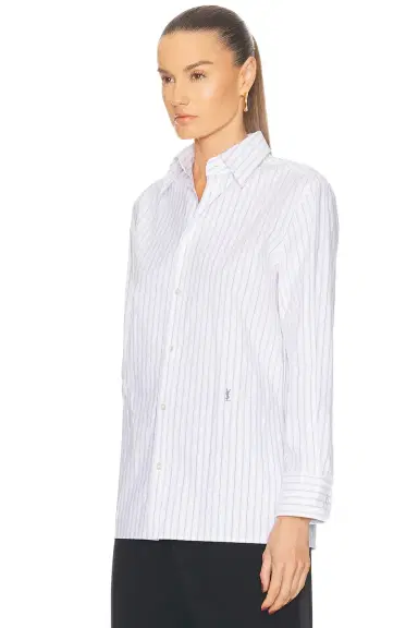 Saint Laurent Button Up Top | Thumbnail 2 Saint Laurent Button Up Top | Thumbnail 2