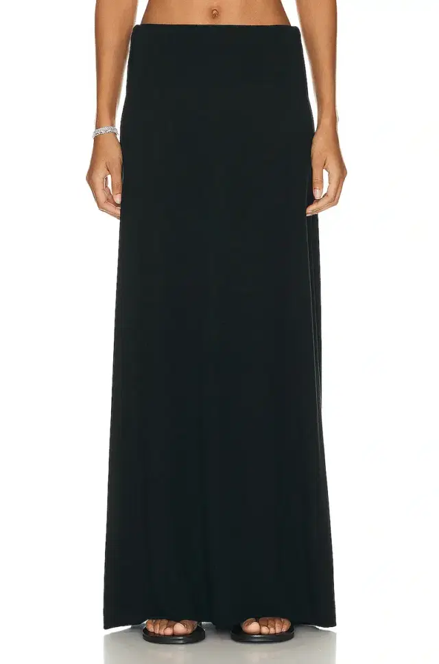 LESET Lauren High Waist Maxi Skirt