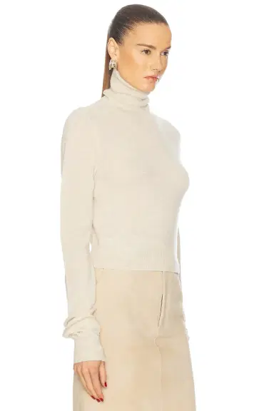 ÉTERNE Etienne Cashmere Turtleneck Sweater | Thumbnail 2