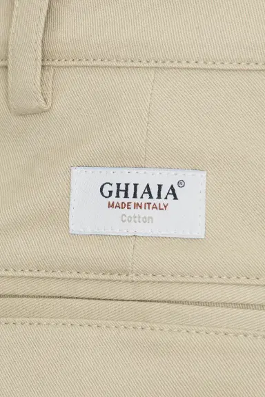 Ghiaia Cashmere Chino Flat Front Pants | Thumbnail 3 Ghiaia Cashmere Chino Flat Front Pants | Thumbnail 3