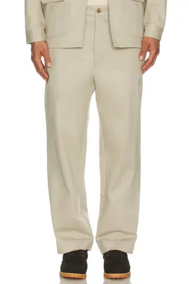 Ghiaia Cashmere Chino Flat Front Pants | Thumbnail 4 Ghiaia Cashmere Chino Flat Front Pants | Thumbnail 4