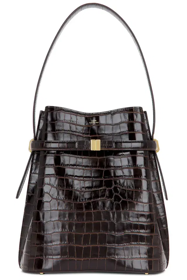 Toteme Belted Bucket Bag