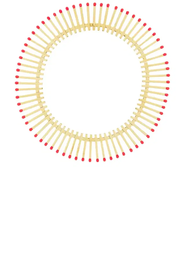 Bottega Veneta Fringe Necklace