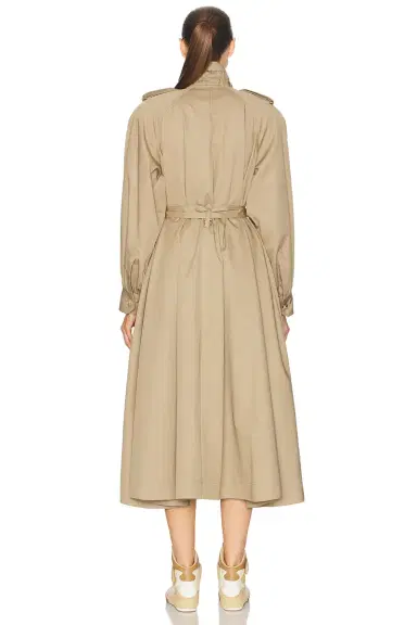 Chloe High Neck Long Trench | Thumbnail 4 Chloe High Neck Long Trench | Thumbnail 4