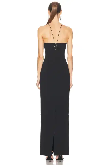 Ludovic de Saint Sernin Cleavage Long Dress | Thumbnail 3 Ludovic de Saint Sernin Cleavage Long Dress | Thumbnail 3