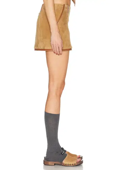 Miu Miu Mini Skirt | Thumbnail 3 Miu Miu Mini Skirt | Thumbnail 3