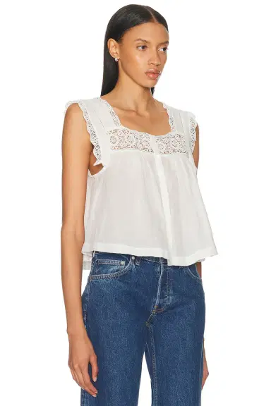 Citizens of Humanity Mia Embroidered Top | Thumbnail 2 Citizens of Humanity Mia Embroidered Top | Thumbnail 2