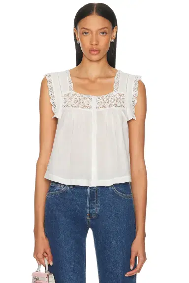 Citizens of Humanity Mia Embroidered Top | Thumbnail 1 Citizens of Humanity Mia Embroidered Top | Thumbnail 1