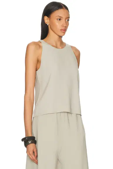 LESET Ari High Neck Tank Top | Thumbnail 2