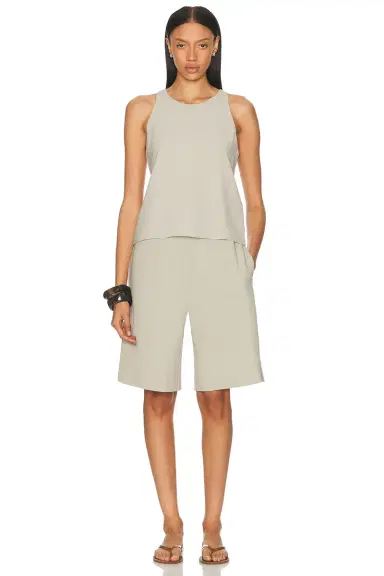 LESET Ari High Neck Tank Top | Thumbnail 4