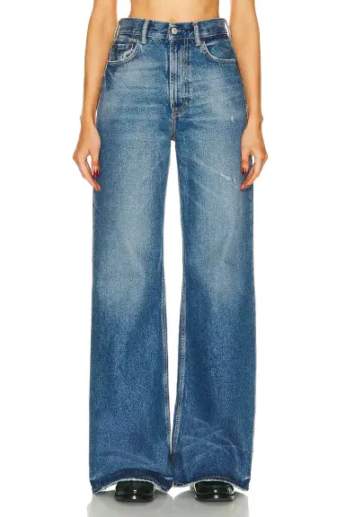 Acne Studios Vintage Baggy Wide Leg Jeans | Thumbnail 1