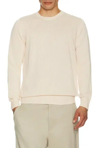 Ghiaia Cashmere Cotton Crewneck | Thumbnail 3