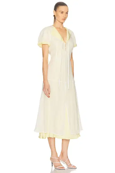 Jil Sander Short Sleeve Dress | Thumbnail 2 Jil Sander Short Sleeve Dress | Thumbnail 2
